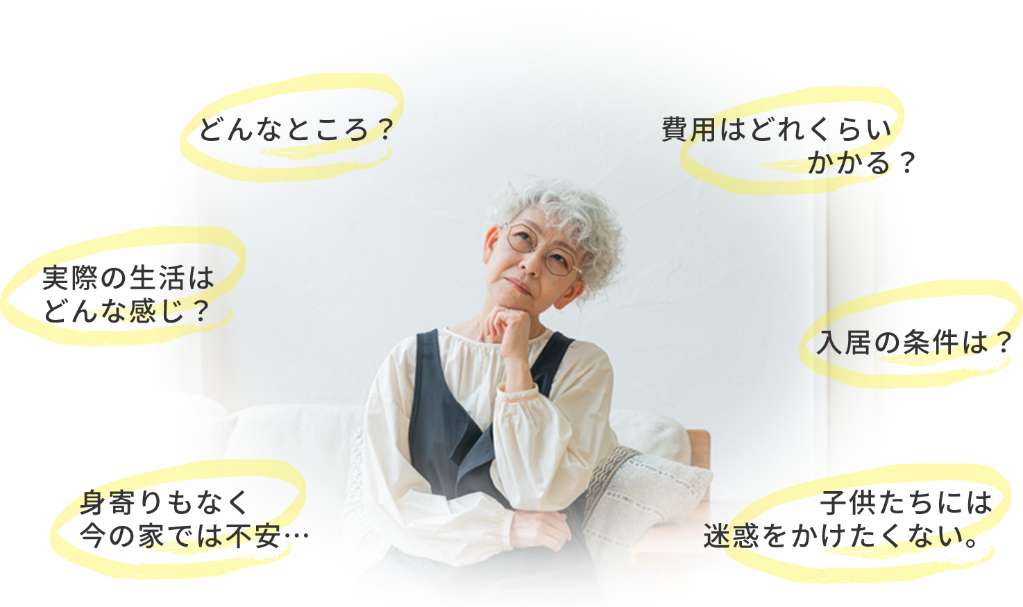 こんなお悩みの方へ こんなお悩みの方へ